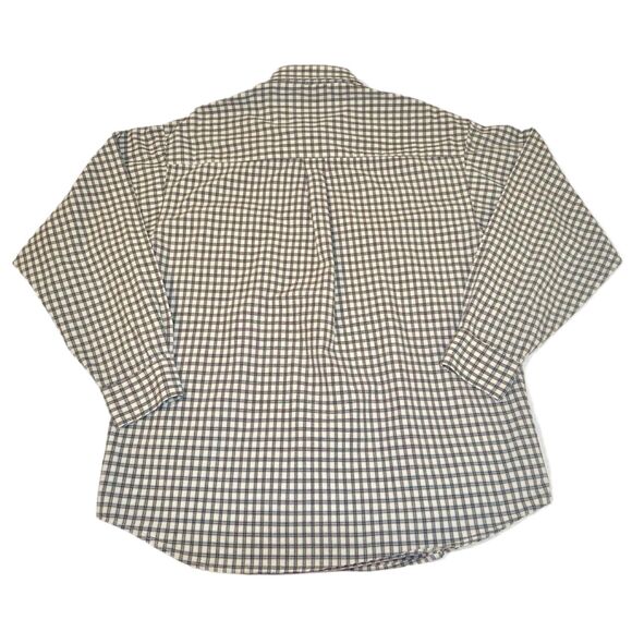 Haggar Generations Men's XL Plaid Button Down Shirt - Picture 7 of 8